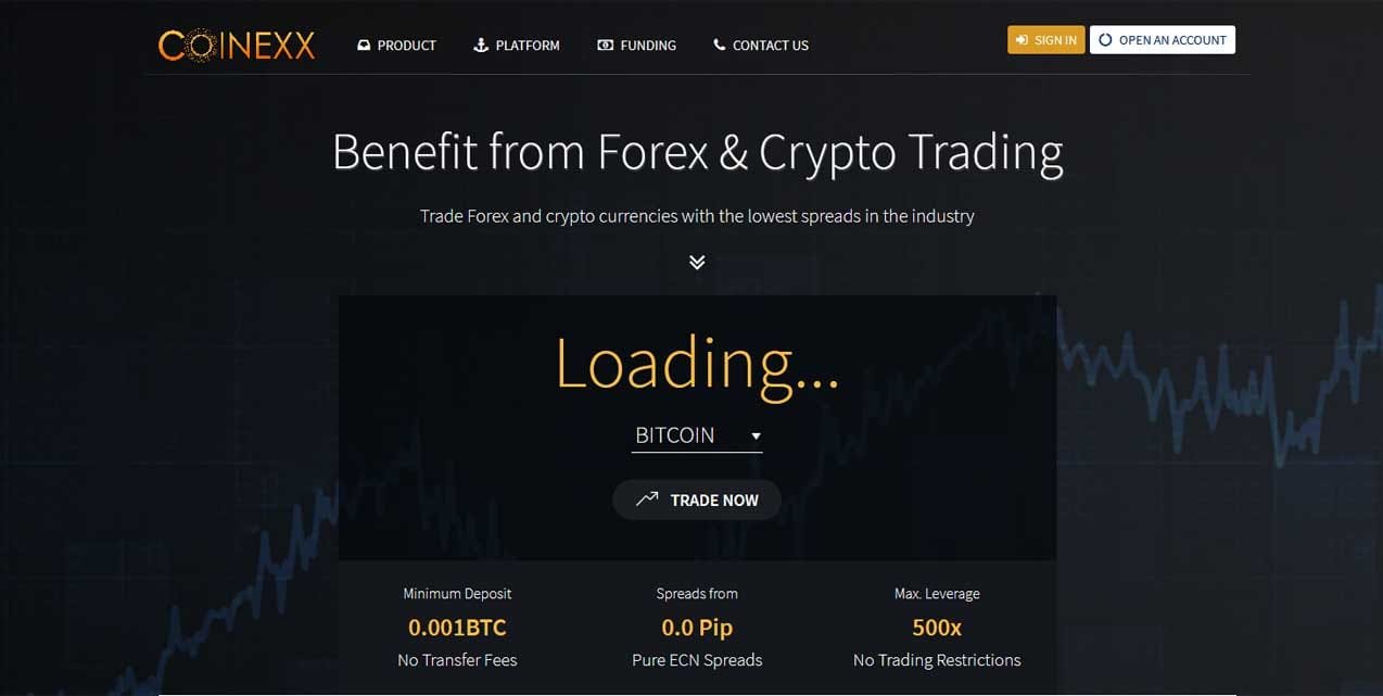 Coinexx broker review