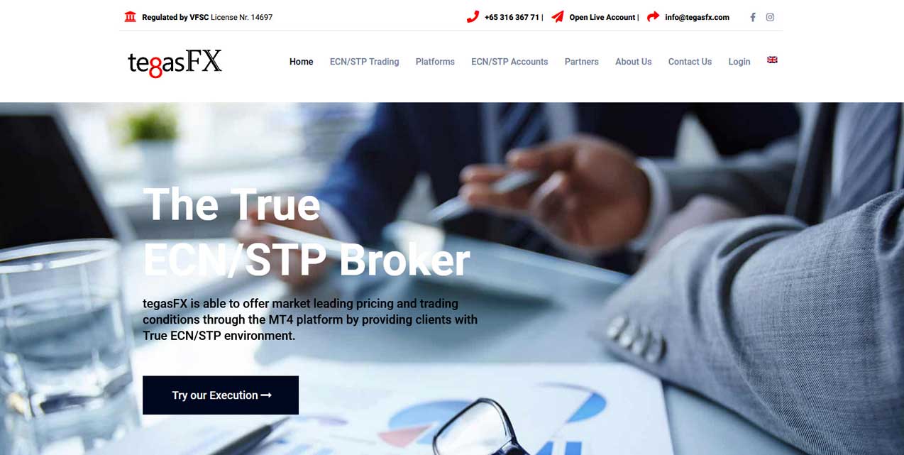 TegasFX Broker reviews